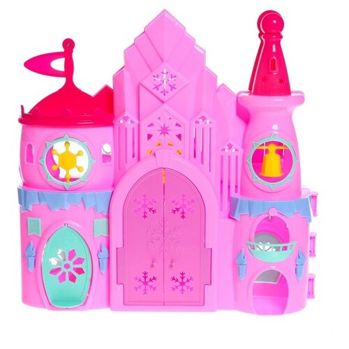 Сима-ленд Сказочный замок, 5206376, розовый сима ленд кукольный замок 122364 розовый