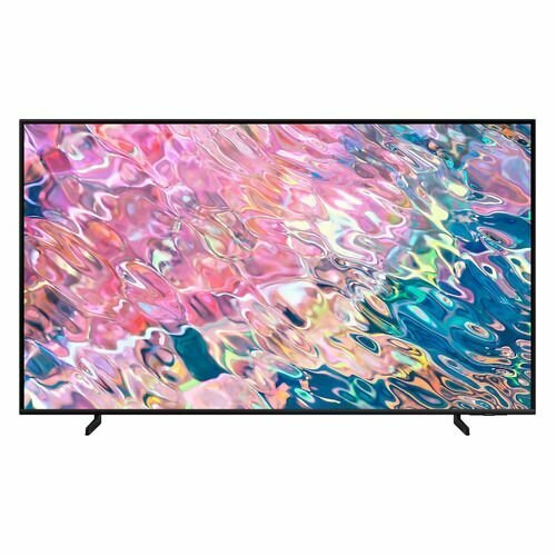 43" Телевизор Samsung QE43Q60CAUXUZ, QLED, 4K Ultra HD, черный, смарт ТВ, Tizen OS