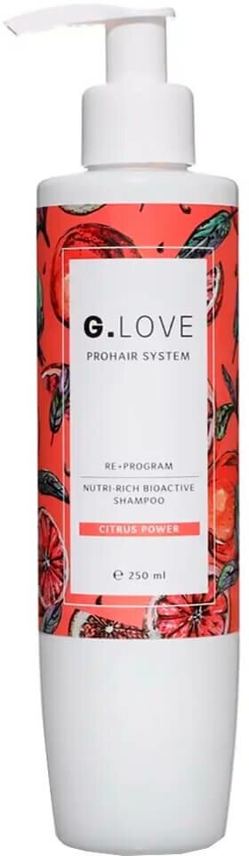 G.Love Nutri Rich Bioactive Shampoo Citrus Power Питательный биоактивный шампунь для волос 250 мл