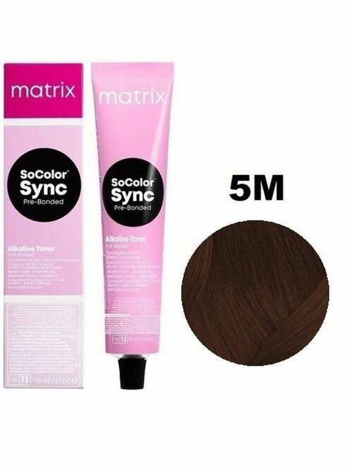 MATRIX Color.Sync 5M Светлый шатен мокка 90 мл