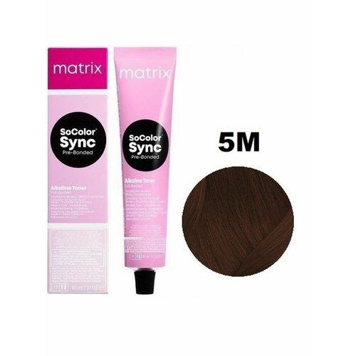 MATRIX Color.Sync 5M Светлый шатен мокка 90 мл