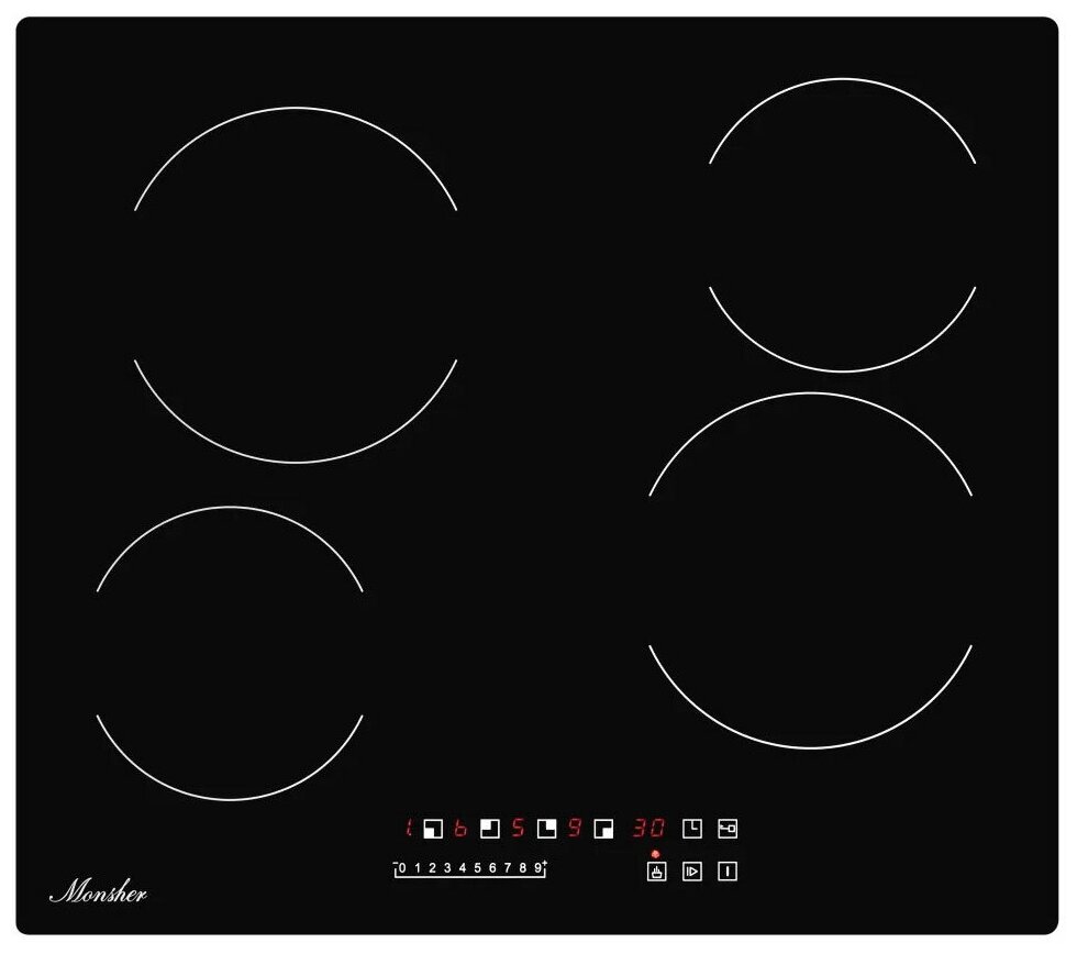 Встраиваемая электрическая варочная панель Monsher MHE 6002