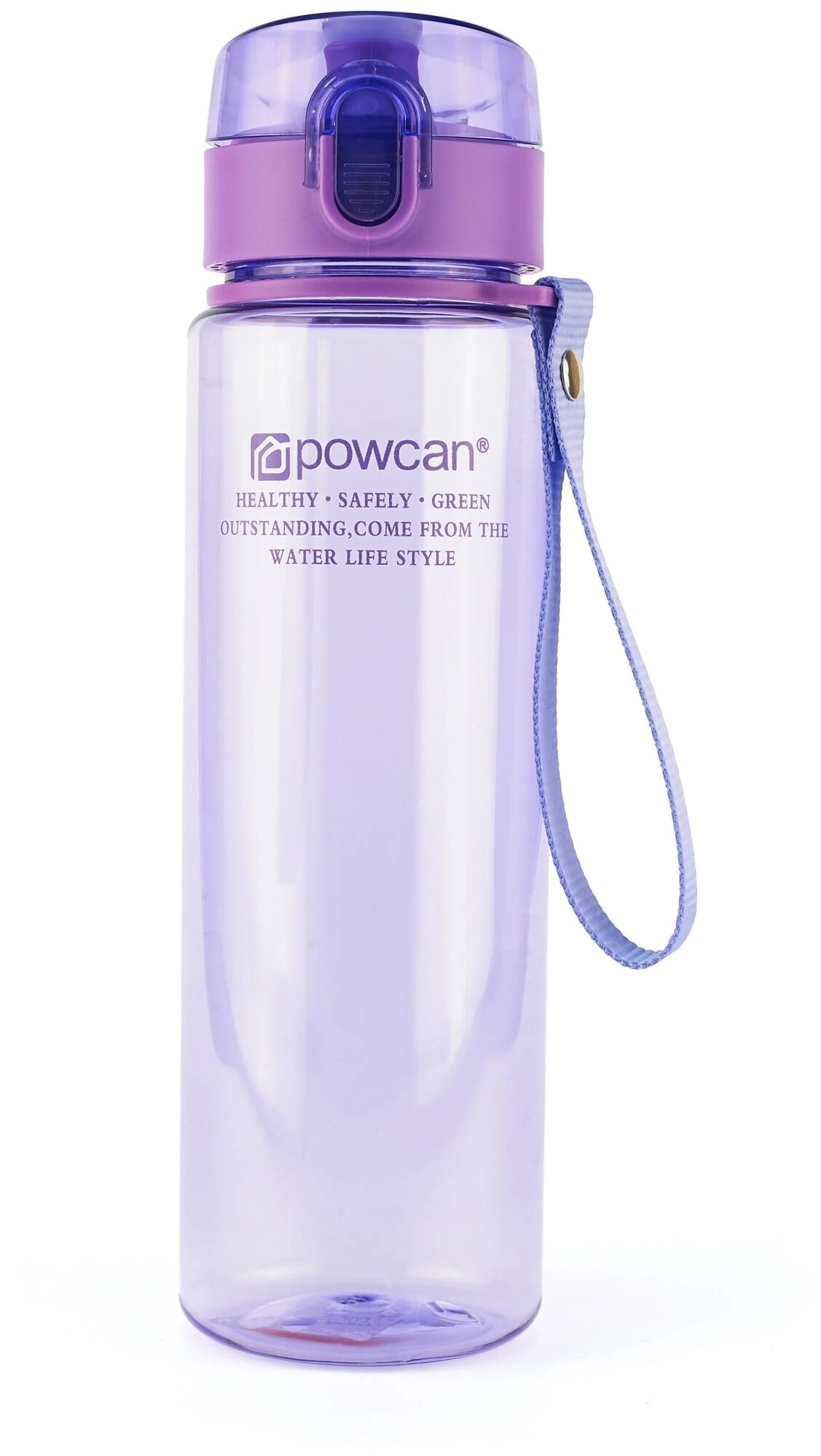 Бутылка для воды POWCAN - purple 560 мл. глянцевая