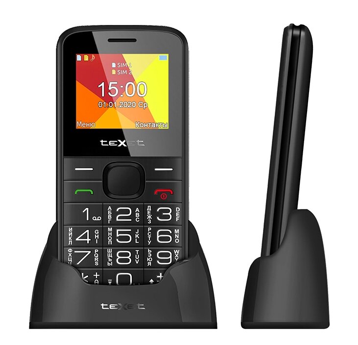 TEXET Телефон teXet TM-B201 Black - фотография № 4