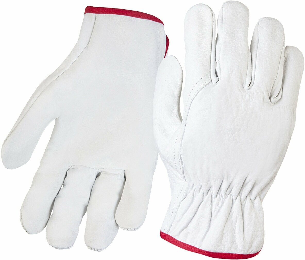 Укороченные сварочные перчатки JLE421(M) Smithcraft из кожи буйвола класса А, - 1 пара
