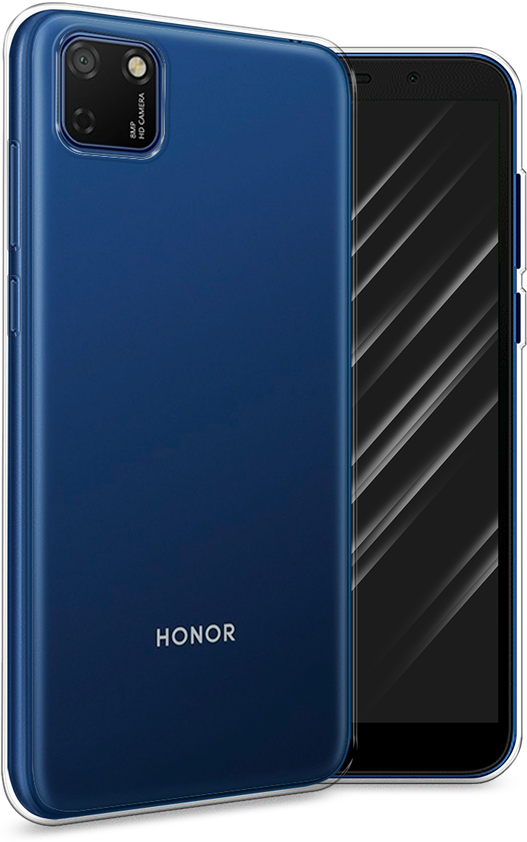 Силиконовый чехол на Honor 9S/Huawei Y5p / Хонор 9S/Хуавей Y5p , прозрачный