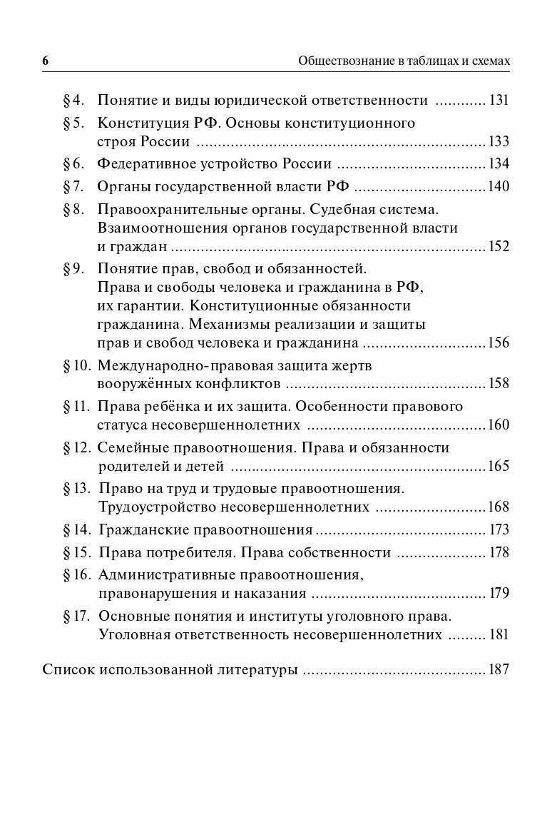 Обществознание в таблицах и схемах. Интенсивная подготовка к ОГЭ: обобщение, систематизация и повторение курса. 9-й класс - фото №8