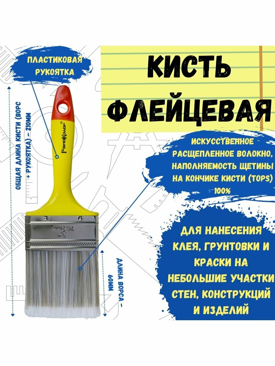 Кисть РемоКолор 01-1-630