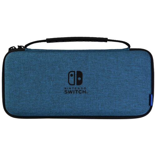 Nintendo Switch Защитный чехол Hori Slim Tough Pouch (Blue) для консоли Switch OLED (NSW-811U)