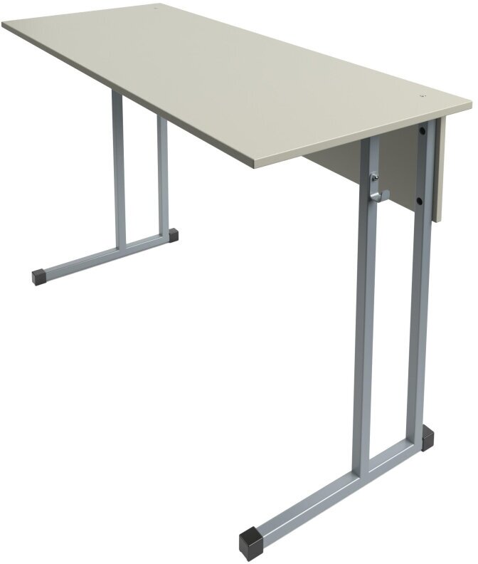 Парта MET-Школа стол ученический 2-м 6 гр. р серый/серый new