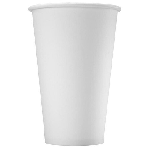 Стакан одноразовый для вендинговых аппаратов бумажный 300 мл белый 50 штук в упаковке Формация