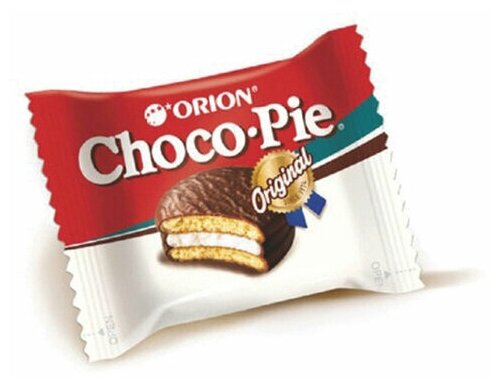 Печенье ORION (12 шт х 30 г), 4 шт по 360 "Choco Pie Original" - фотография № 2