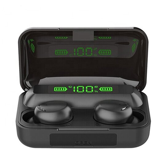 Беспроводная телефонная гарнитура наушники TWS F9-5 bluetooth-гарнитура для смартфона с микрофоном power bank 520₽