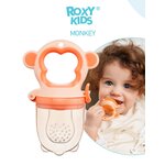 ROXY-KIDS Ниблер с силиконовой сеточкой Monkey, с 6 месяцев - изображение