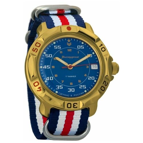 Наручные часы Восток Командирские, мультиколор наручные часы восток командирские механические командирские 431186 tricolor5 мультиколор