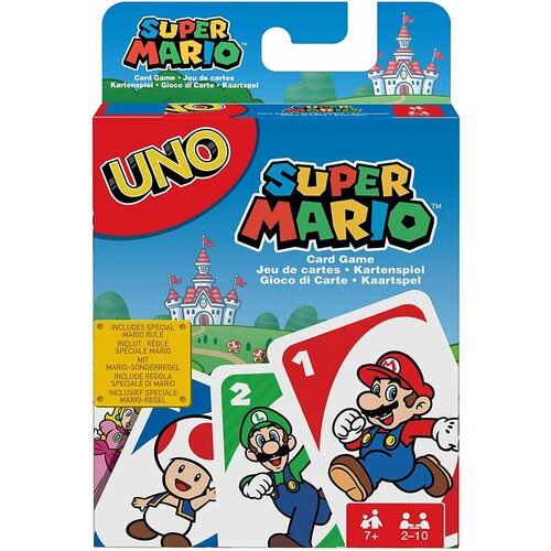 Настольная игра UNO Super Mario - Уно Супер Марио