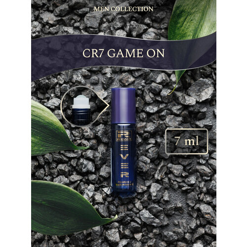 G039/Rever Parfum/Collection for men/CR7 GAME ON/7 мл одеколон cr7 game on eau de toilette spray cristiano ronaldo 30 мл