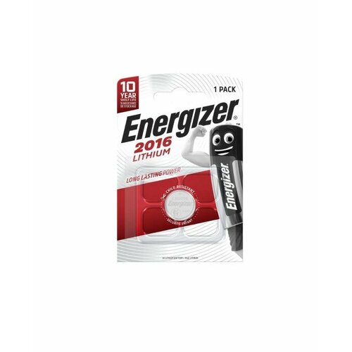 батарейка литиевая energizer lithium cr1616 3 в упаковка 1 шт e300843903 energizer арт e300843903 Energizer Батарейка CR1216/1BL (10/100)