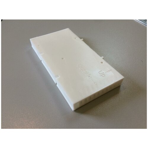 Вентиляционная коробочка для кирпичной кладки белая
