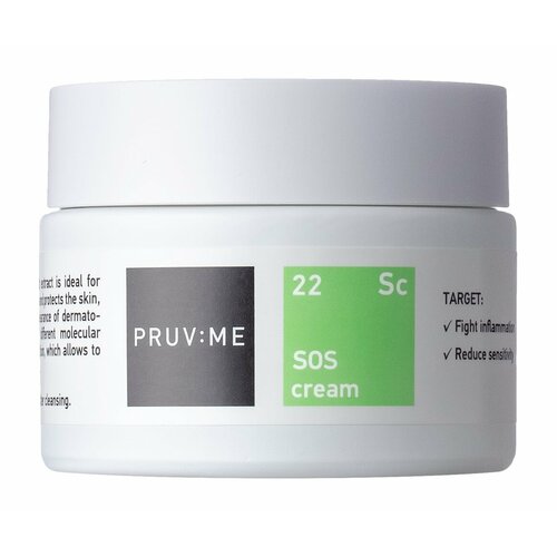 Sc 22 SOS cream Крем SOS для лица успокаивающий, 50 мл