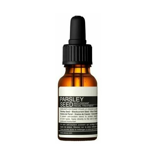 AESOP Parsley Seed AntiOxidant Facial Treatment 15 ml масло для лица с антиоксидантами parsley seed anti oxidant facial treatment 15 ml масло для лица с антиоксидантами aesop