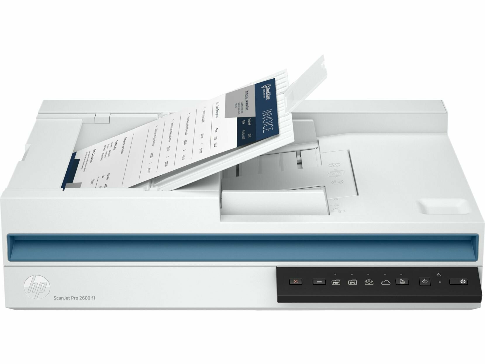 Документ-сканер планшетный HP 20G05A CIS, A4, 1200dpi, 24 bit, USB 2.0, ADF 60 sheets, Duplex, 25 ppm/50 ipm - фото №4