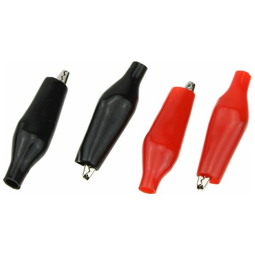 Крокодил 35х2мм резина 5А упаковка 4 шт 230₽