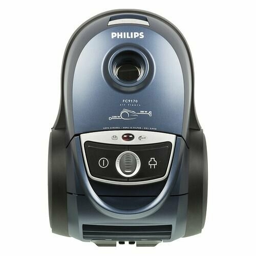 Пылесос Philips Performer FC917001 2200Вт синийчерный 2137900₽