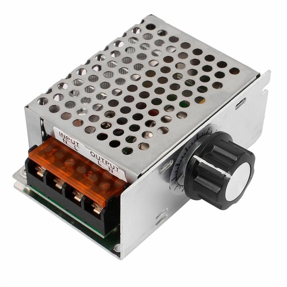 Регулятор мощности и напряжения переменного тока (4000Вт, 220В) Симисторный регулятор, Диммер