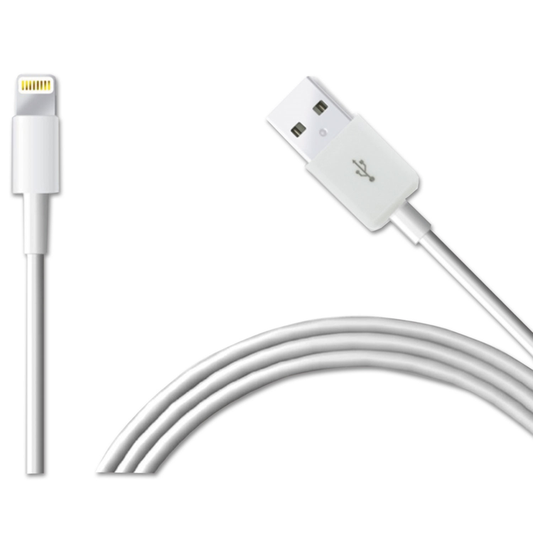 Кабель Dataline USB - Lightning (белый) Continent - фото №2