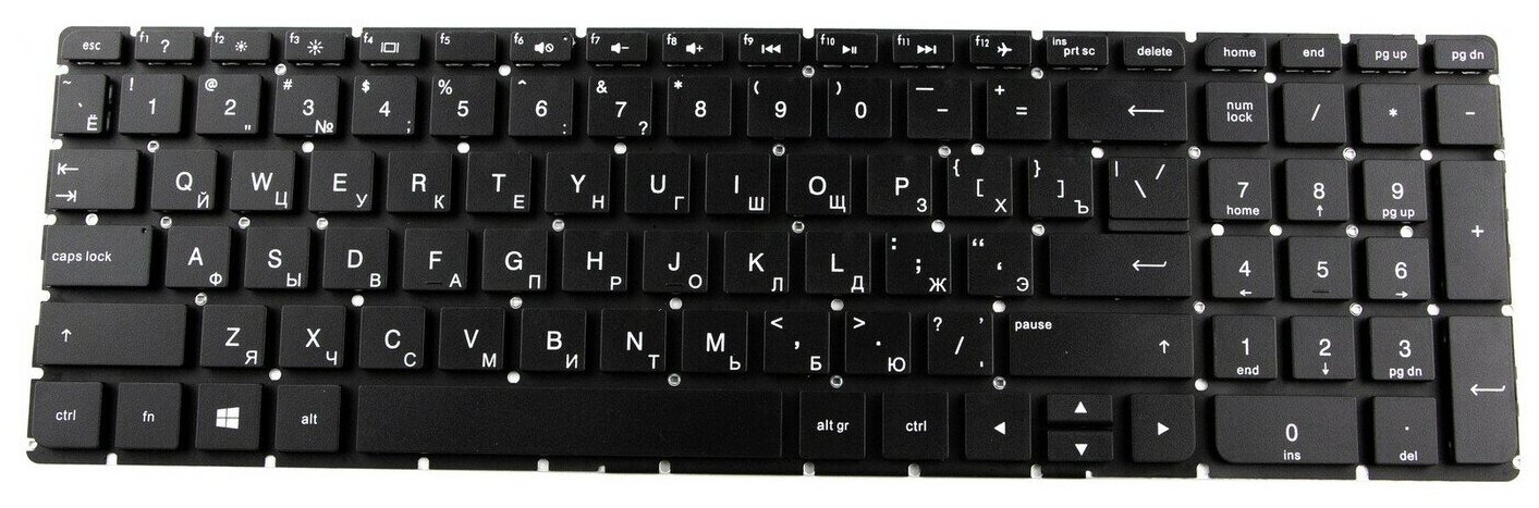Клавиатура для ноутбука HP 15-AF 15-AC 15-AY P/n: PK131EM2A05, HPM14P13SU-698, V151802AS1, 813976-251
