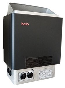 Печь для сауны Helo Cup 90 STJ (черная, со встроенным пультом, арт. 004709)