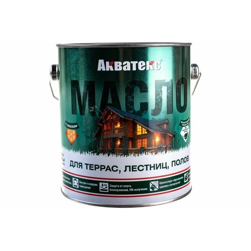 Масло террасное Акватекс бесцветное