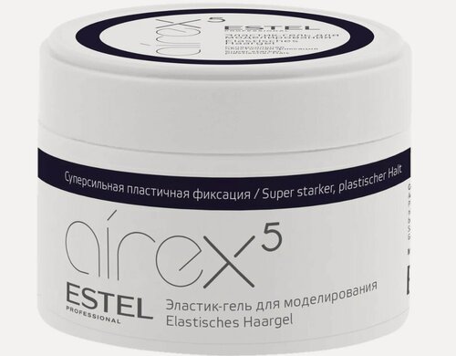 Изображение товара ESTEL AIREX эластик-гель для моделирования волос, экстрасильная фиксация, 75 мл