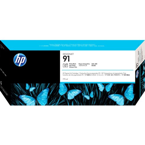 HP Картридж/ HP 91 775-ml Pigment Photo Black Ink Cartridge