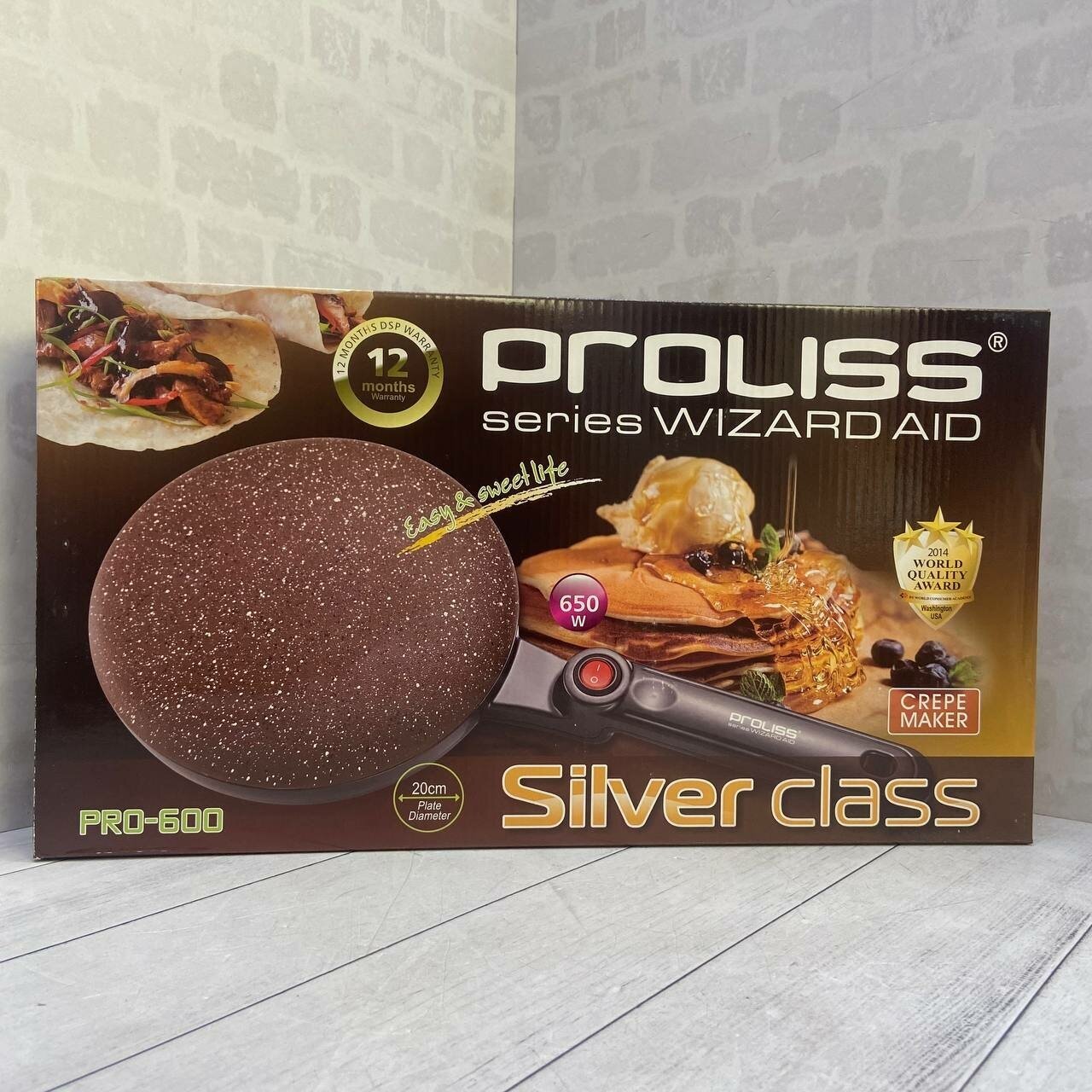 PROLISS PRO-600 Блинница сковорода для блинов