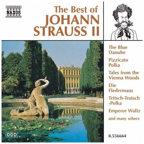 Strauss II-Best Of*Blue Danube Emperor Walz Wiener Blut- < Naxos CD Deu (Компакт-диск 1шт) glazunov best of финские зарисовки времена года раймонда naxos cd deu компакт диск 1шт глазунов