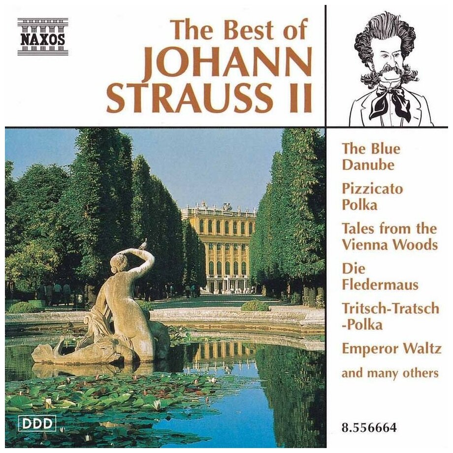 Strauss II-Best Of*Blue Danube Emperor Walz Wiener Blut- Naxos CD Deu ( Компакт-диск 1шт)