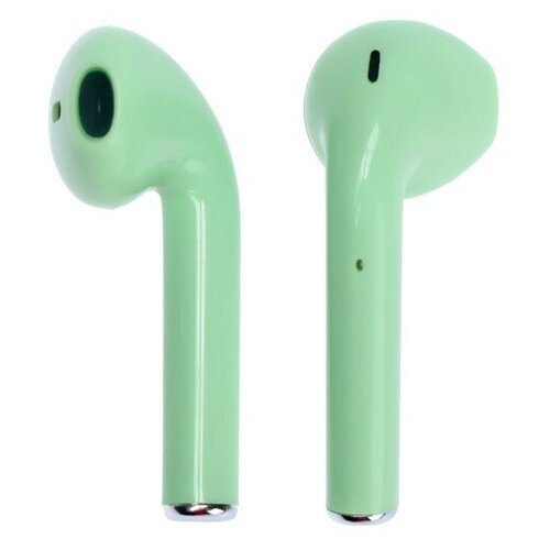 Наушники Belsis i12 беспроводные вкладыши микрофон BT 50 сенсор индикатор зеленые 82100₽