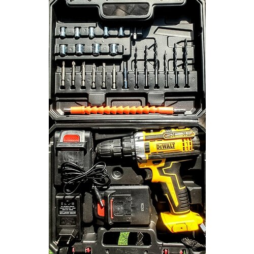 Аккумуляторный шуруповёрт dewalt по факту 20V в наборе 520000₽