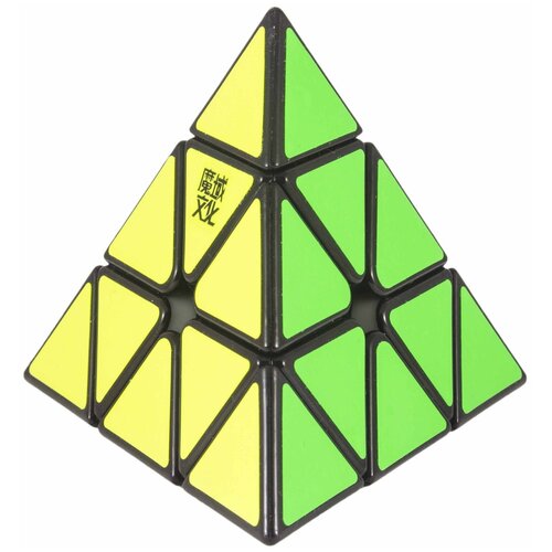 Головоломка пирамидка магнитная профессиональная MoYu Magnetic Pyraminx, black пирамидка рубика магнитная moyu pyraminx weilong magnetic головоломка цветной пластик