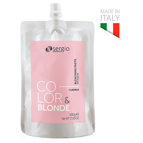 Sergio professional Обесцвечивающая паста COLOR&BLOND, 500 г