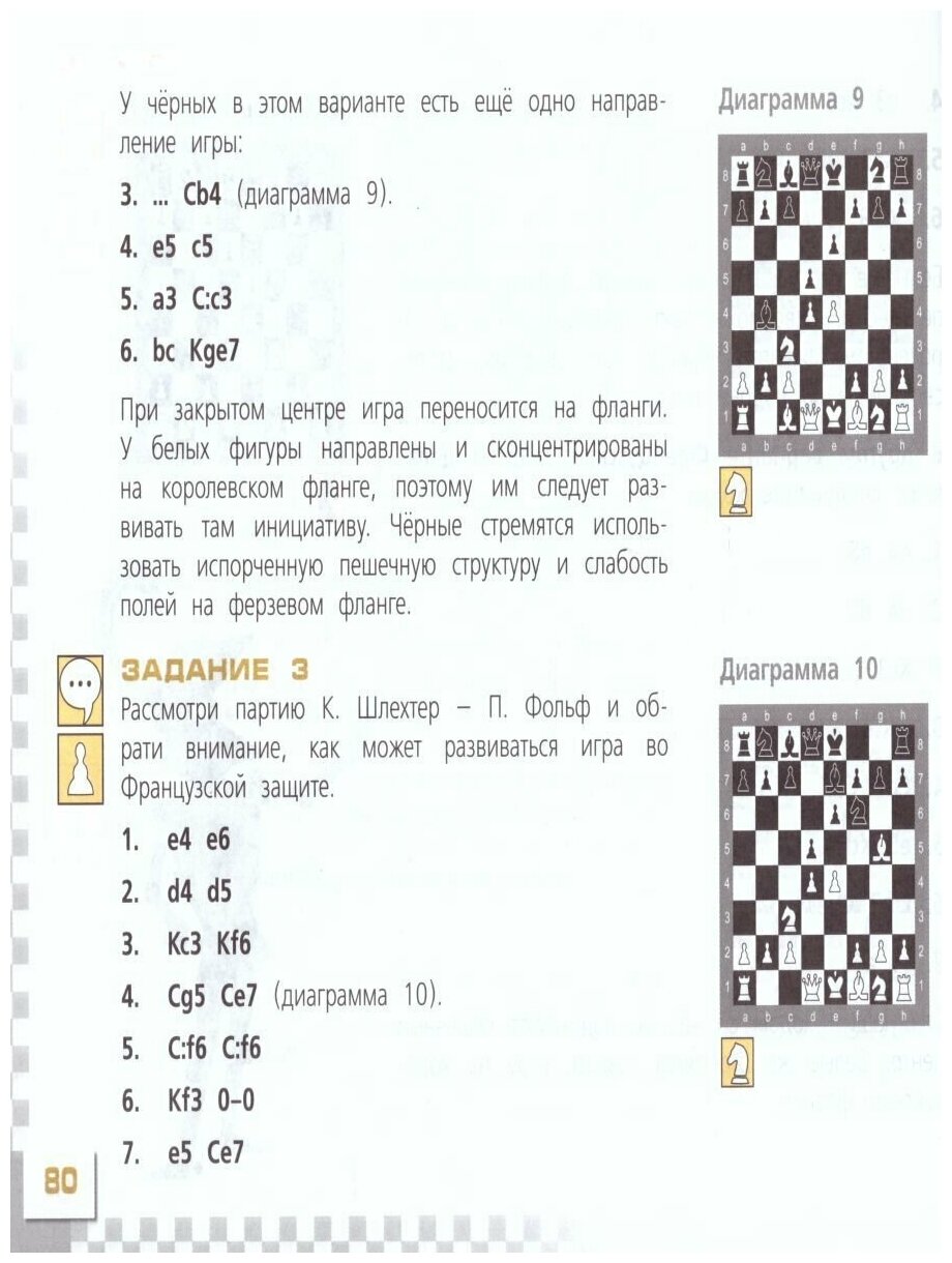 Шахматы в школе. 4 класс. 4-й год обучения. Учебник. - фото №3