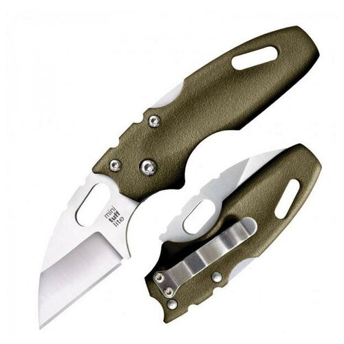 фото Нож cold steel модель 20mtgd mini tuff lite plain edge od green