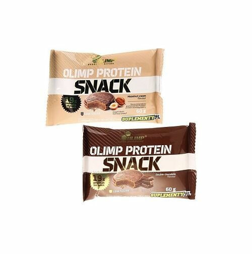 Протеиновое печенье Olimp Protein Snack 12x60 грамм, Двойной Шоколад - фотография № 4