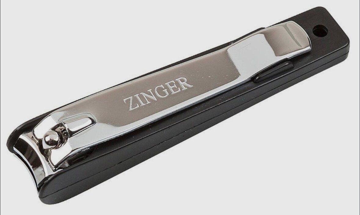 Zingerкнипсердляногтейвпластиковомфутляре/щипцыдляманикюраипедикюраProfessional