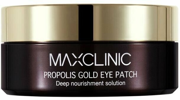 MAXCLINIC Гидрогелевые патчи для контура глаз Propolis Eye Patch