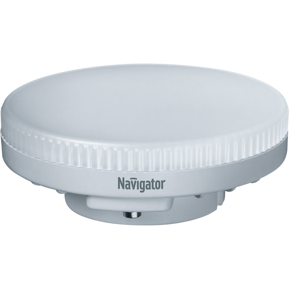 Лампа светодиодная LED матовая Navigator Tablet, GX53, 6 Вт, 4000 K, холодный свет