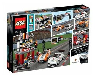 LEGO Speed Champions 75912 Финишная линия Porsche 911 GT