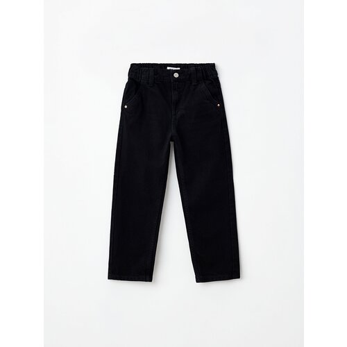 фото Джинсы sela, размер 92, черный